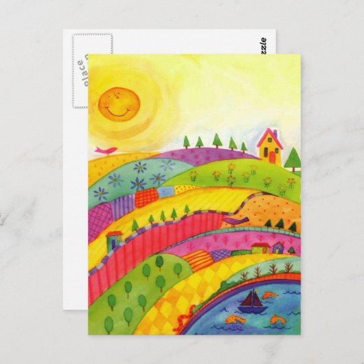 すばらしい世界 ポストカード (正面/裏面)