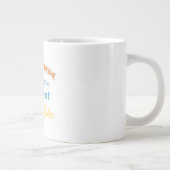 すばらしい事務アシスタントとは ジャンボコーヒーマグカップ (右)