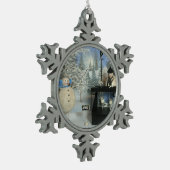 すばらしい人形遺い スノーフレークピューターオーナメント (左)