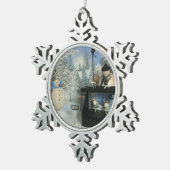 すばらしい人形遺い スノーフレークピューターオーナメント (右)