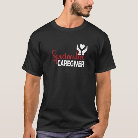 すばらしい介護者 Tシャツ (正面)