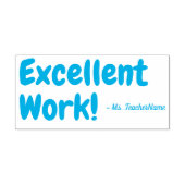 「すばらしい仕事だ!」 先生フィードバックラバースタンプ セルフインキングスタンプ (デザイン)