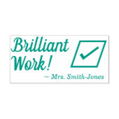 「すばらしい仕事だ！」 割り当てグレーディングラバースタンプ セルフインキングスタンプ (デザイン)