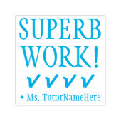 「すばらしい仕事だ！」 割り当てマーキングのラバースタンプ セルフインキングスタンプ (デザイン)