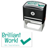 「すばらしい仕事だ！」 学校先生スタンプ セルフインキングスタンプ (インサイチュ)