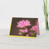 すばらしい仕事は運命の運命を個人化します サンキューカード (裏面)