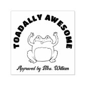 すばらしい仕事をしたねTOAD 評価 励まし 先生 セルフインキングスタンプ (デザイン)
