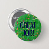 すばらしい仕事 缶バッジ (正面&裏面)