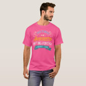 すばらしい仕事 Tシャツ (正面フル)