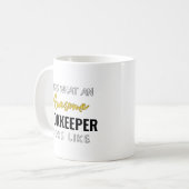 すばらしい会計係の人みたい コーヒーマグカップ (正面左)