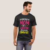 すばらしい体操選手の自慢のママ Tシャツ (正面フル)