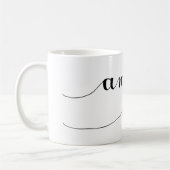 すばらしい優美のコーヒー・マグ コーヒーマグカップ (左)