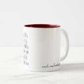 すばらしい優美のマグ ツートーンマグカップ (正面右)