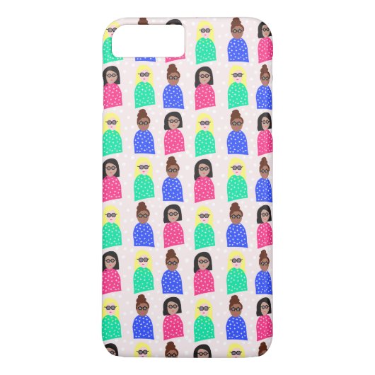 すばらしい女性- iphone 7 plus/8と Case-Mate iPhoneケース (裏面)