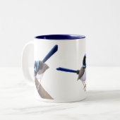 すばらしい妖精のミソサザイのマグ ツートーンマグカップ (正面左)