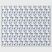 すばらしい妖精のミソサザイの鳥の包装紙 ラッピングペーパー (フラット)