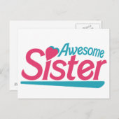 すばらしい姉 ポストカード (正面/裏面)