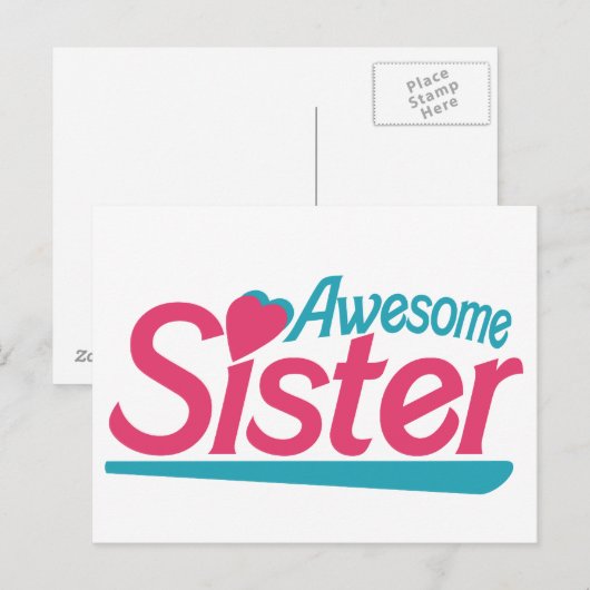 すばらしい姉 ポストカード (正面/裏面)