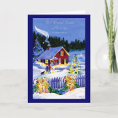 すばらしい娘および義理の息子のため シーズンカード (正面)