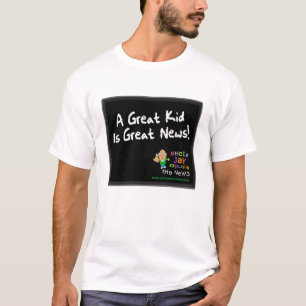 "すばらしい子供すばらしいニュース"のワイシャツです Tシャツ