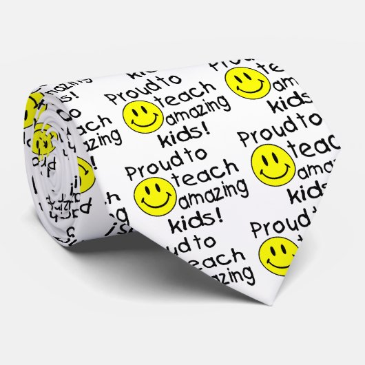 すばらしい子供を教えること誇りを持った ネクタイ (ロール)