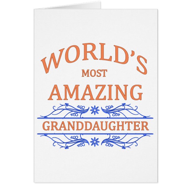 すばらしい孫娘 (正面)