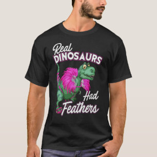 すばらしい実質の恐竜に羽のTレックスの喜劇Tがありました Tシャツ