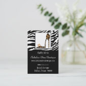 すばらしい小剣のぽっちゃりした名刺 名刺 (スタンド正面)