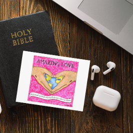 すばらしい愛の励ましのポストカード ポストカード