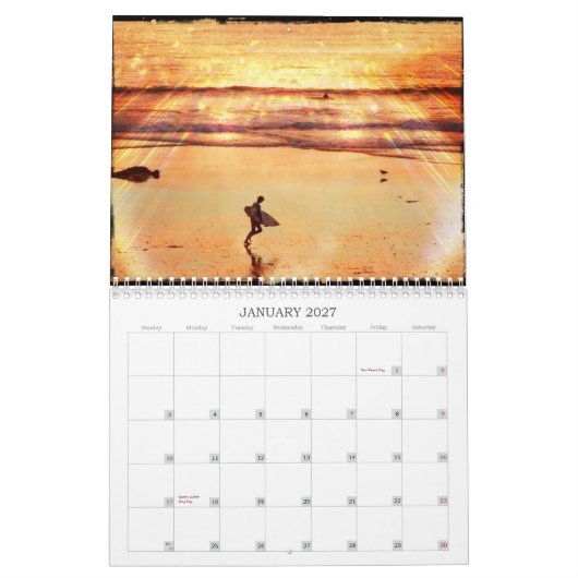 すばらしい日没2013のカレンダー カレンダー (1月 2027)