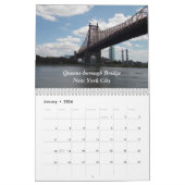 すばらしい橋 カレンダー (1月 2026)