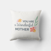 すばらしい母の日|の装飾用クッションです クッション (裏面)