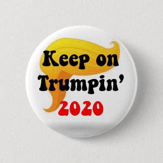 すばらしい毛日! TRUMPIN 2020ボタンで!!保って下さい!! 缶バッジ