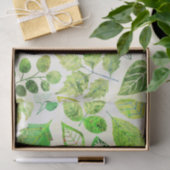 すばらしい水彩画の葉のプリント 薄葉紙 (ギフト)