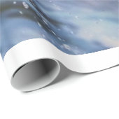 すばらしい灰色グマのサケのイメージ ラッピングペーパー (ロールコーナー)