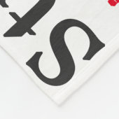 すばらしい生命はベビーブランケットにカスタムなフリースを望みます フリースブランケット (角)