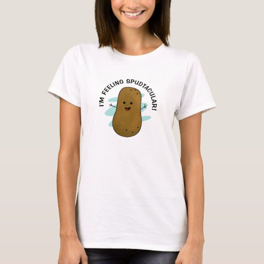 すばらしい男爵いも Tシャツ (正面)