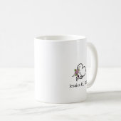 すばらしい看護師の名入れ コーヒーマグカップ (正面右)