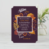 すばらしい秋の招待状 招待状 (スタンド正面)