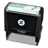 「すばらしい答え!」 確認用ゴム印 セルフインキングスタンプ (商品)