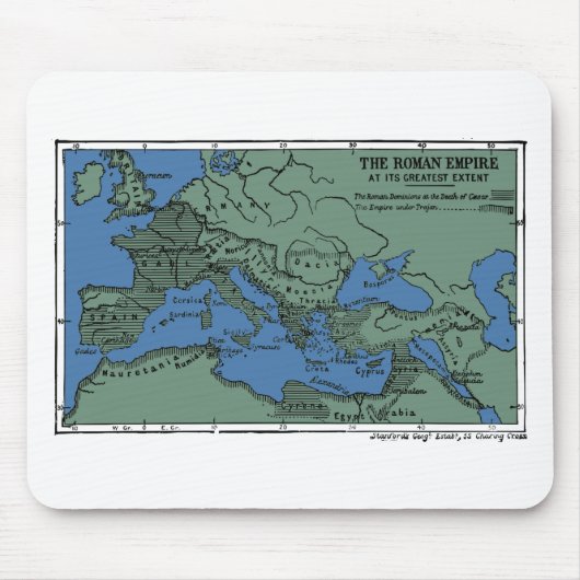 すばらしい範囲のローマ帝国 マウスパッド (正面)