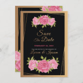 すばらしい結婚式の招待状 招待状 (正面/裏面)