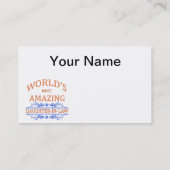 すばらしい義理の娘 名刺 (裏面)