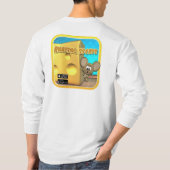 すばらしい脱出のワイシャツ Tシャツ (裏面)