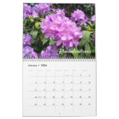 すばらしい花の壁掛けカレンダー カレンダー (1月 2026)