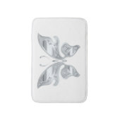 すばらしい蝶デザイン バスマット (正面縦)