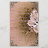 すばらしい蝶ピクセル芸術 便箋 (正面)