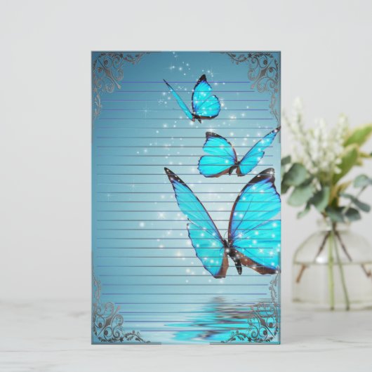すばらしい蝶 便箋 (スタンド正面)