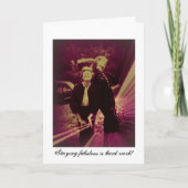 すばらしい誕生日 カード (正面)