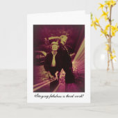 すばらしい誕生日 カード (黄色い花)